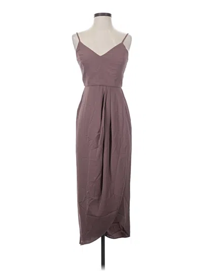 Pre-owned Lulus Cocktail Dress In Purple