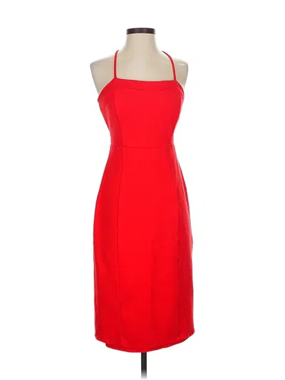 Pre-owned Lulus Cocktail Dress In Red