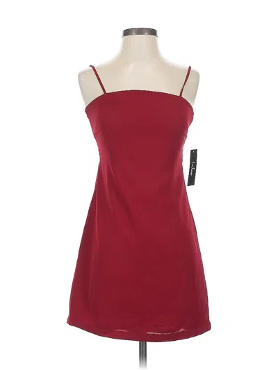 Pre-owned Lulus Cocktail Dress In Red