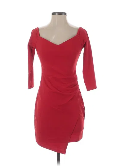 Pre-owned Lulus Cocktail Dress In Red