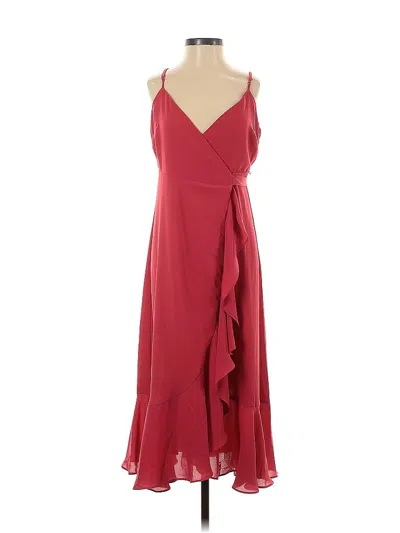 Pre-owned Lulus Cocktail Dress In Red