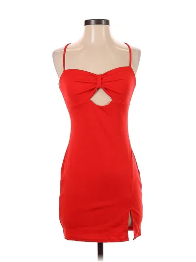Pre-owned Lulus Cocktail Dress In Red