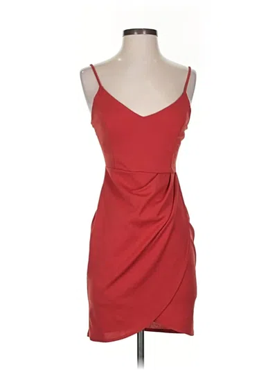 Pre-owned Lulus Cocktail Dress In Red
