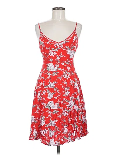 Pre-owned Lulus Cocktail Dress In Red
