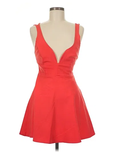 Pre-owned Lulus Cocktail Dress In Red