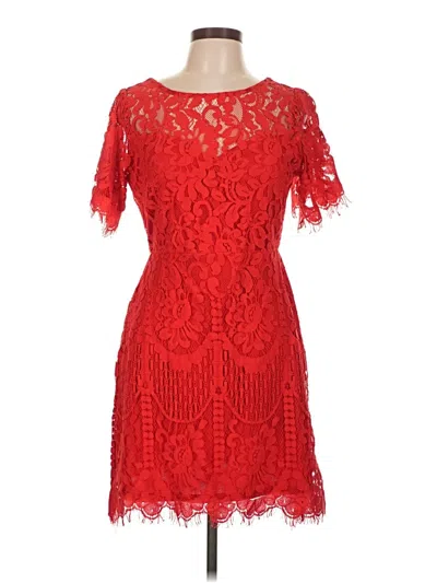 Pre-owned Lulus Cocktail Dress In Red