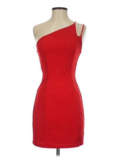 Pre-owned Lulus Cocktail Dress In Red