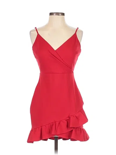 Pre-owned Lulus Cocktail Dress In Red