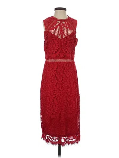 Pre-owned Lulus Cocktail Dress In Red