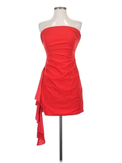 Pre-owned Lulus Cocktail Dress In Red