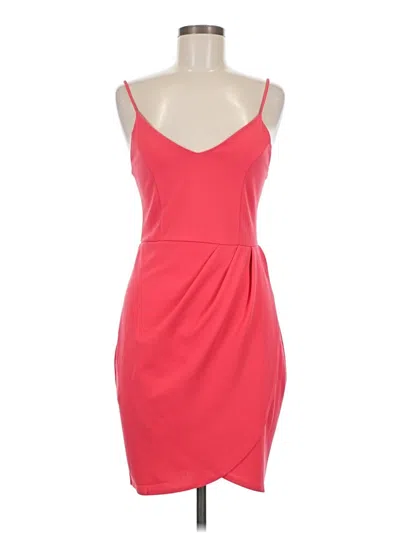 Pre-owned Lulus Cocktail Dress In Red