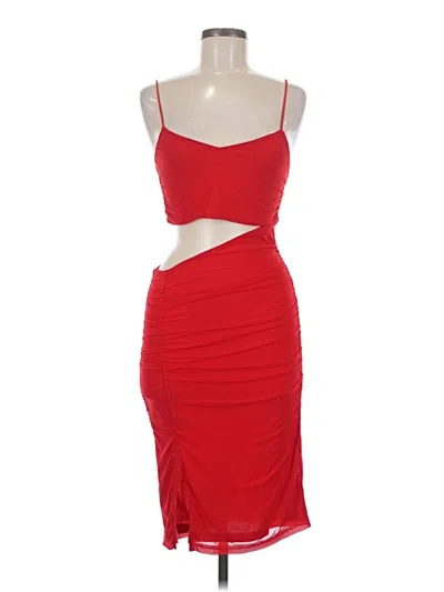 Pre-owned Lulus Cocktail Dress In Red