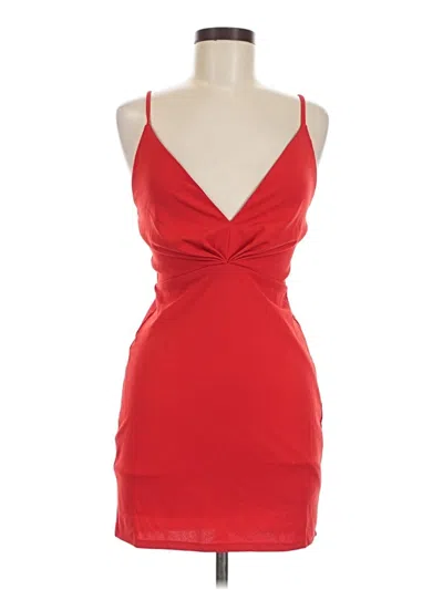 Pre-owned Lulus Cocktail Dress In Red
