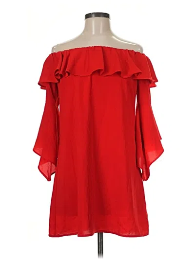 Pre-owned Lulus Cocktail Dress In Red