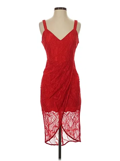 Pre-owned Lulus Cocktail Dress In Red