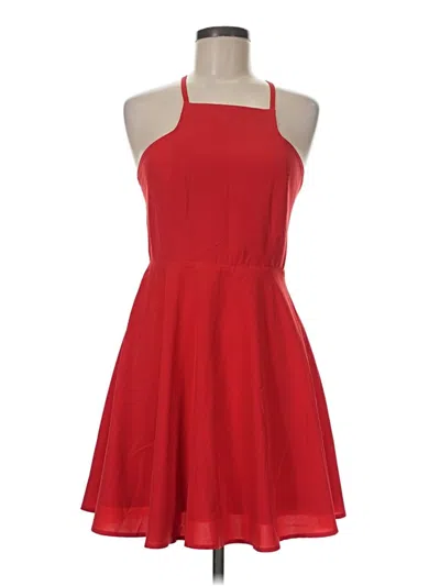 Pre-owned Lulus Cocktail Dress In Red
