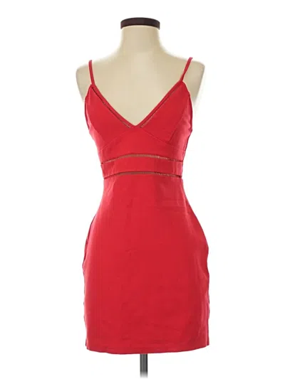 Pre-owned Lulus Cocktail Dress In Red