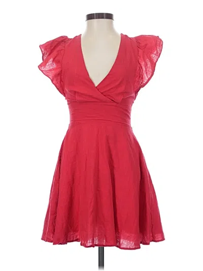 Pre-owned Lulus Cocktail Dress In Red