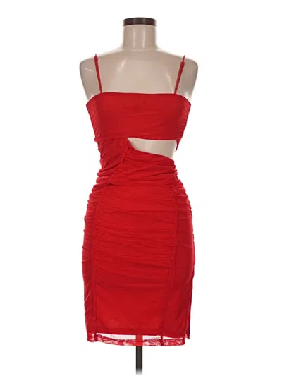 Pre-owned Lulus Cocktail Dress In Red