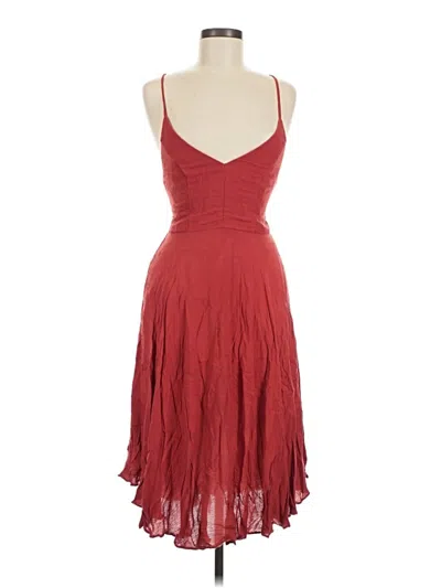 Pre-owned Lulus Cocktail Dress In Red