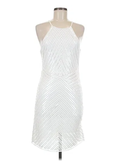 Pre-owned Lulus Cocktail Dress In Silver