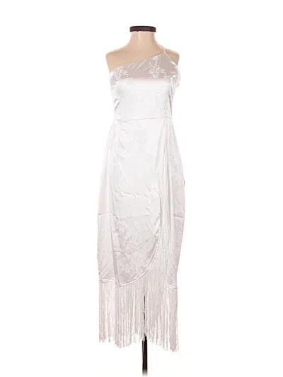 Pre-owned Lulus Cocktail Dress In Silver