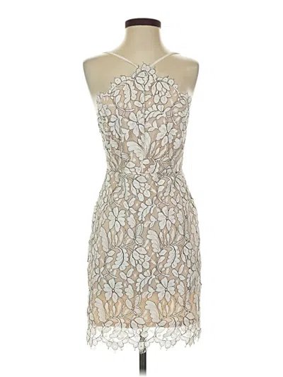Pre-owned Lulus Cocktail Dress In Silver