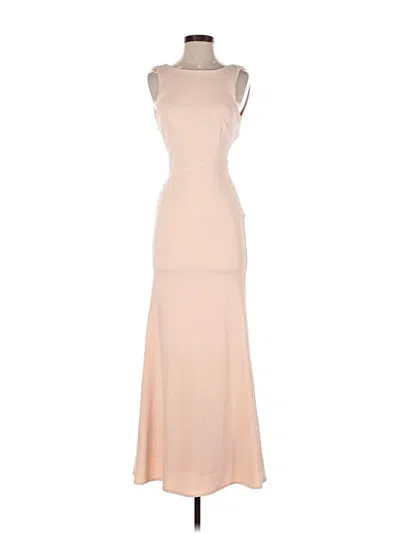 Pre-owned Lulus Cocktail Dress In Tan
