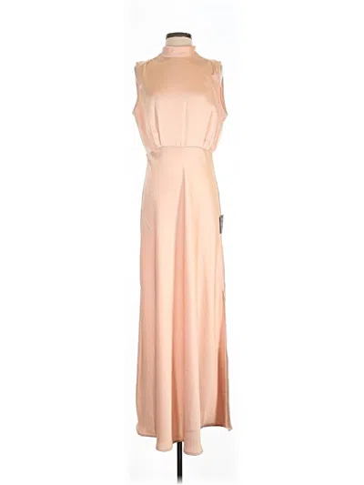 Pre-owned Lulus Cocktail Dress In Tan
