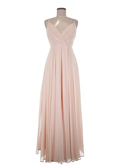 Pre-owned Lulus Cocktail Dress In Tan