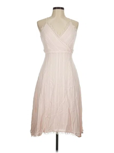 Pre-owned Lulus Cocktail Dress In Tan