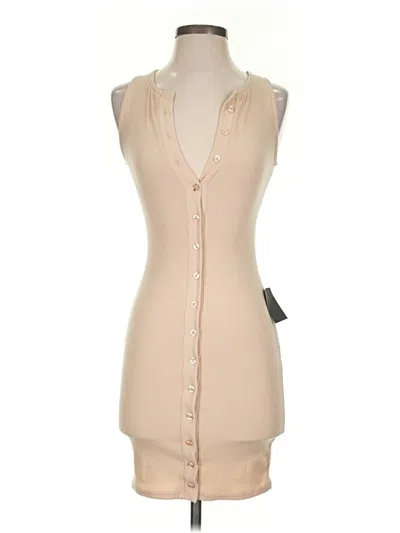 Lulus Cocktail Dress In Tan