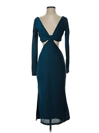 Pre-owned Lulus Cocktail Dress In Teal