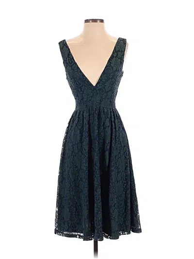 Pre-owned Lulus Cocktail Dress In Teal