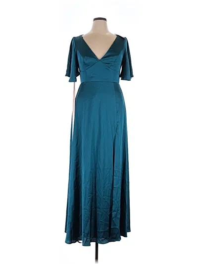 Pre-owned Lulus Cocktail Dress In Teal