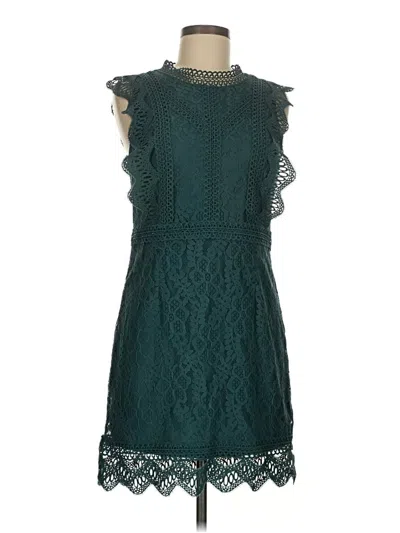 Pre-owned Lulus Cocktail Dress In Teal