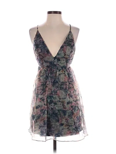 Pre-owned Lulus Cocktail Dress In Teal