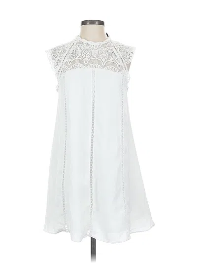 Pre-owned Lulus Cocktail Dress In White