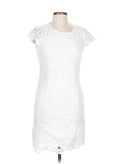 Pre-owned Lulus Cocktail Dress In White