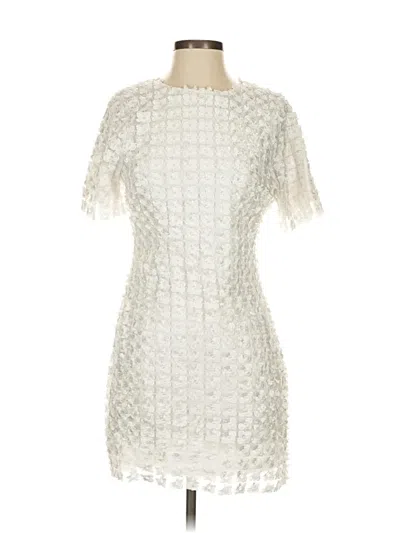 Pre-owned Lulus Cocktail Dress In White