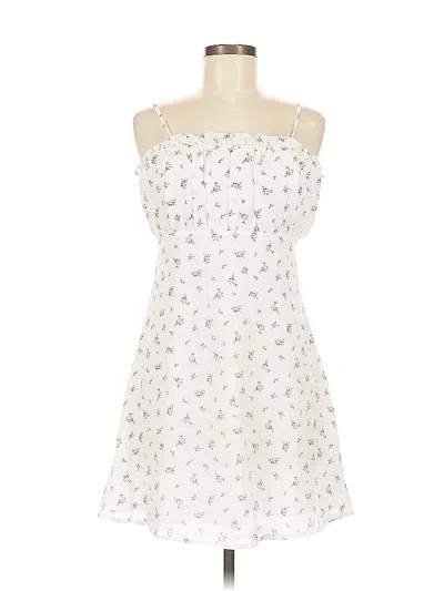 Pre-owned Lulus Cocktail Dress In White