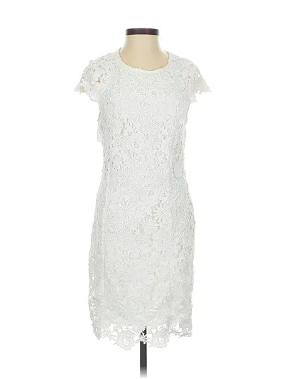 Pre-owned Lulus Cocktail Dress In White