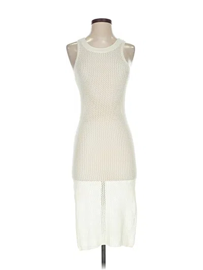 Pre-owned Lulus Cocktail Dress In White