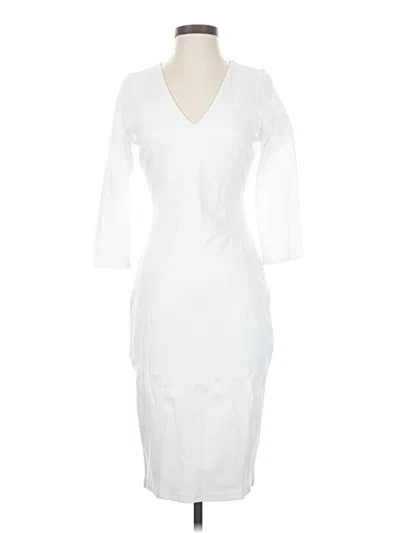 Pre-owned Lulus Cocktail Dress In White