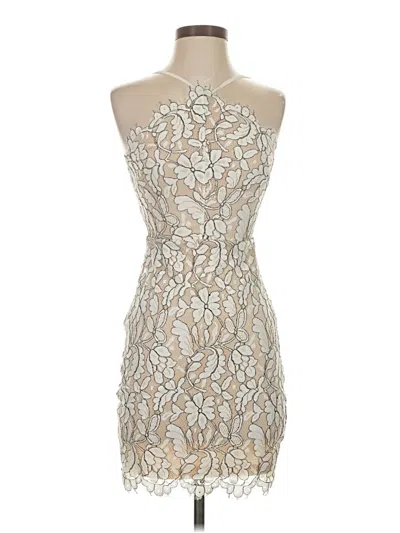 Pre-owned Lulus Cocktail Dress In White