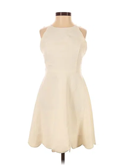 Pre-owned Lulus Cocktail Dress In White