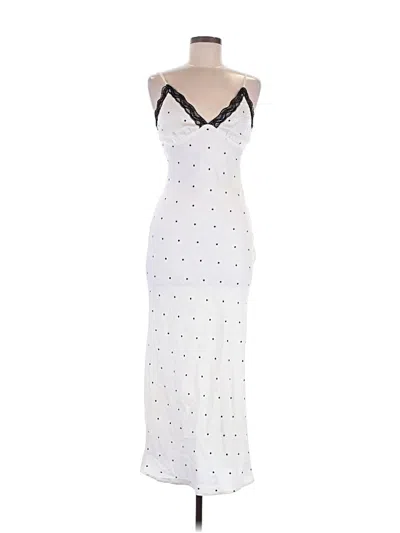 Pre-owned Lulus Cocktail Dress In White