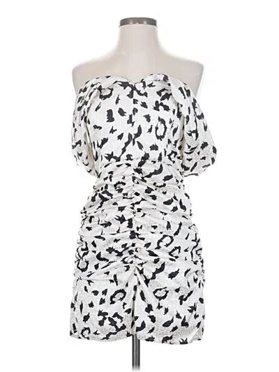 Pre-owned Lulus Cocktail Dress In White