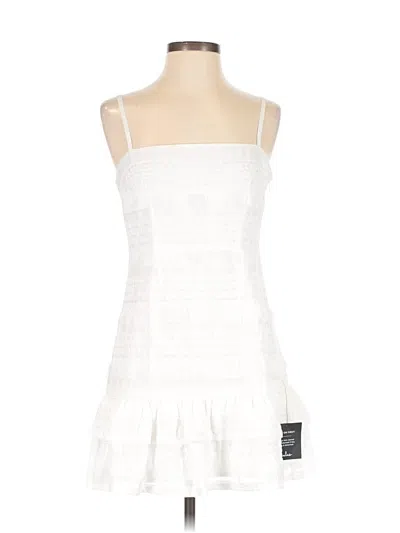 Pre-owned Lulus Cocktail Dress In White