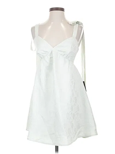 Pre-owned Lulus Cocktail Dress In White